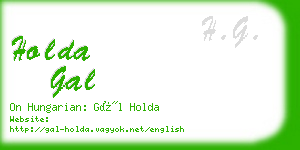 holda gal business card